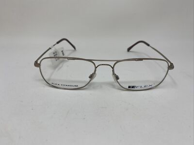 TI FLEX EYEWEAR 1039 714 GEP GOLD FLEX TITANIUM 57/18/145