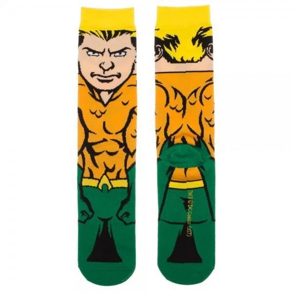 Aquaman Character Crew Socks - Изображение 2 из 2