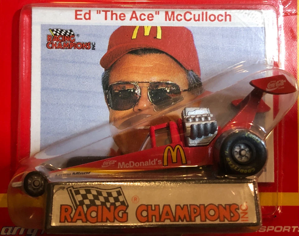 1992 Racing Champions Ed “The Ace” McCulloch McDonald’s Dragster 1:64 Diecast - Image 2 of 4
