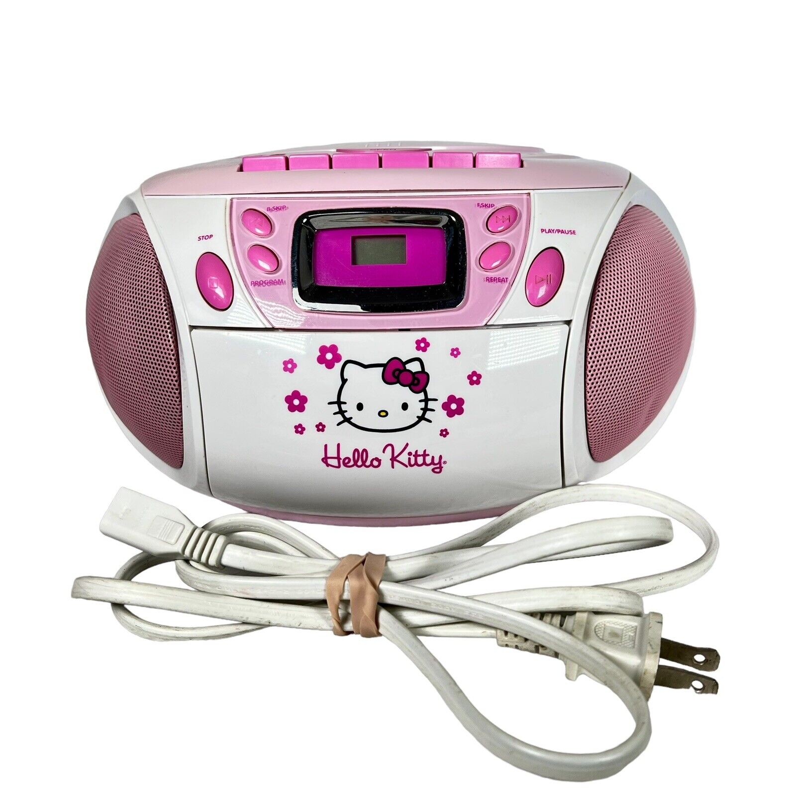 penge antydning handikap Vintage Hello Kitty Stereo CD Boombox Cassette Player AM/FM Radio Fully  Tested! – ASA College: Florida