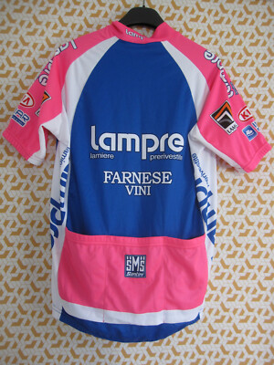 Maillot Cyclisme Lampre Santini Vintage - Taille L - Équipe Professionnelle