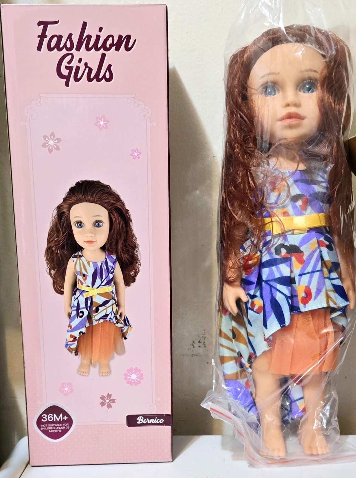 American 14inch Doll for 3+ Years Old Girl, 14&rsquo;&rsquo; Fashion Realistic Doll - Bernic