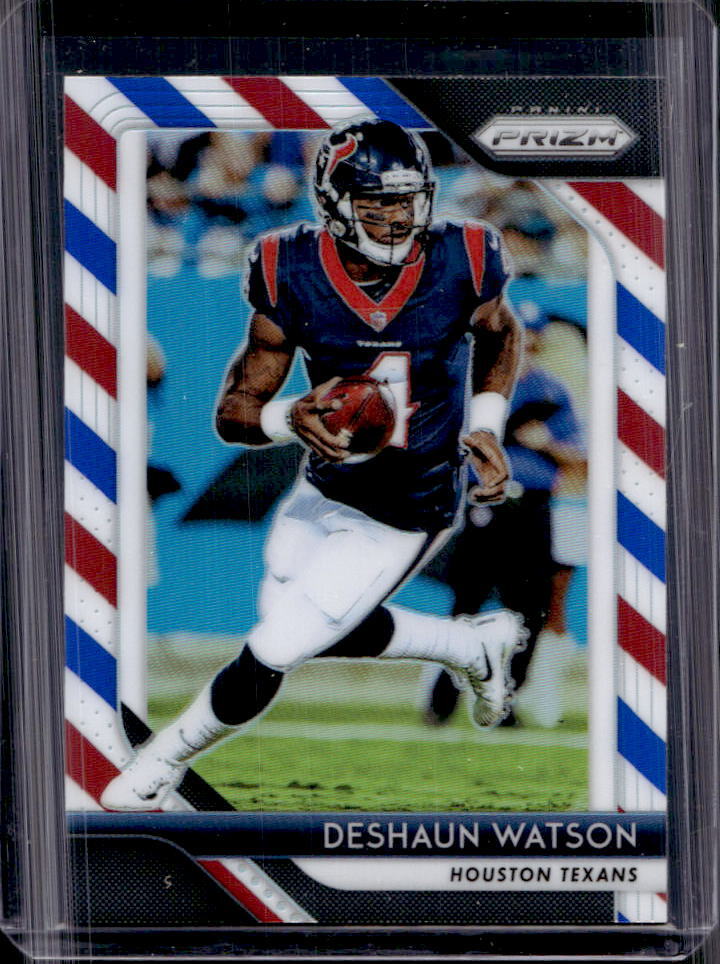 2018 Prizm Deshaun Watson Red White Blue Prizm #120 Texans