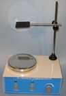 Electric magnetic stirrer mixer w heating hotplate stir bars spin bar New