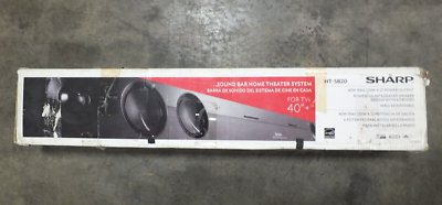 SHARP HT-SB20 SOUNDBAR HOME THEATER SYSTEM 40W RMS (20 W x 2