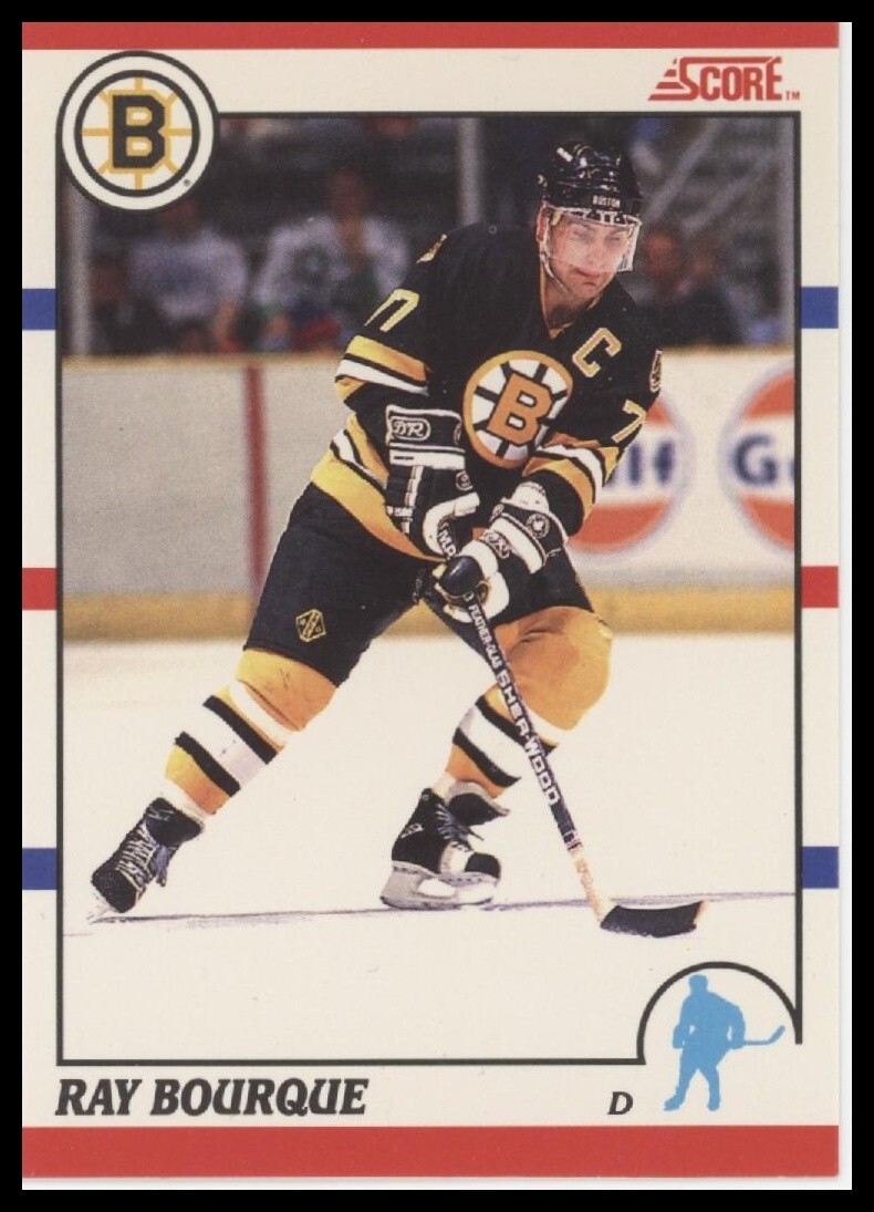 1990-91 Score Hottest and Rising Stars #35 Ray Bourque