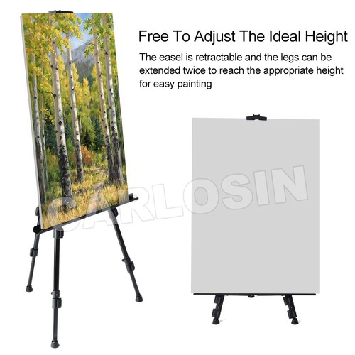Tripod Painting Artist Easel Display Stand Drawing Board Art Sketch Adjustable - Picture 7 of 11
