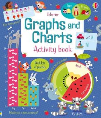 Graphs and Charts Activity Book by Darran Stobbart: New