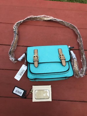 Teal Noelle Shoulder Purse Bag NEW w Tag