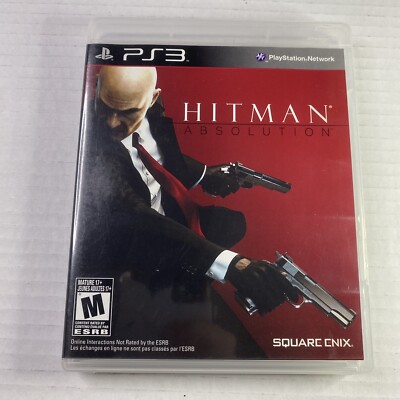 Hitman Absolution PS3 - CIB W/ Manual - Tested & Cleaned