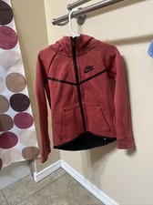 Red Nike Tech Fleece Jacket Youth