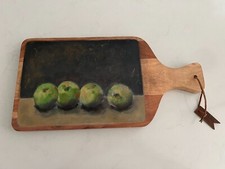Apples - hand painted CHARCUTERIE BOARD. for ...