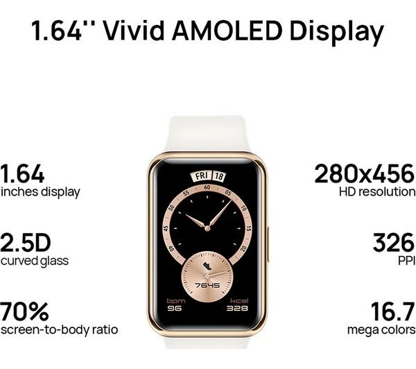 Huawei Watch FIT Elegant Edition Smartwatch - Image 2 of 4