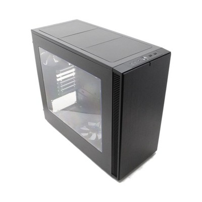 Fractal Design Define S ATX PC-Gehäuse USB 3.0 Fenster, gedämmt schwarz  #314545