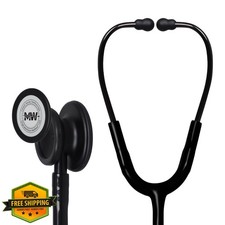 Classic Stethoscope Dual Head Nurse Doctor EMT Medical Titanium Black