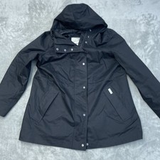 Hunter Women's XL Coat Black Cotton e0978