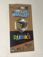 WORLDS SMALLEST The official RUBIKS CUBE What...
