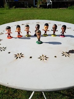 Set Of 8 Plastic Soccerstarz From Liverpool FC Including Manager Jurgen Klopp
