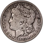 1882-CC Morgan Silver Dollar $1 Carson City VF+ Very Fine