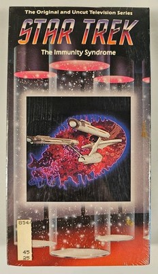Star Trek The Original And Uncut (1966) VHS #48-The Immunity Syndrome SEALED NEW