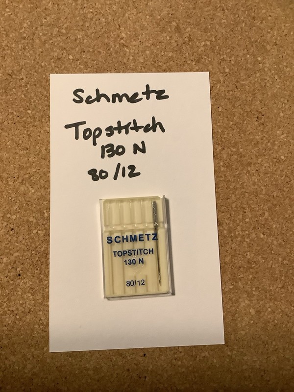Husqvarna Schmetz Topstitch Needle 130N 80/12