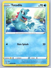 2021 Pokemon Totodile Fusion Strike 055264 C Nm A60873 Free Sh