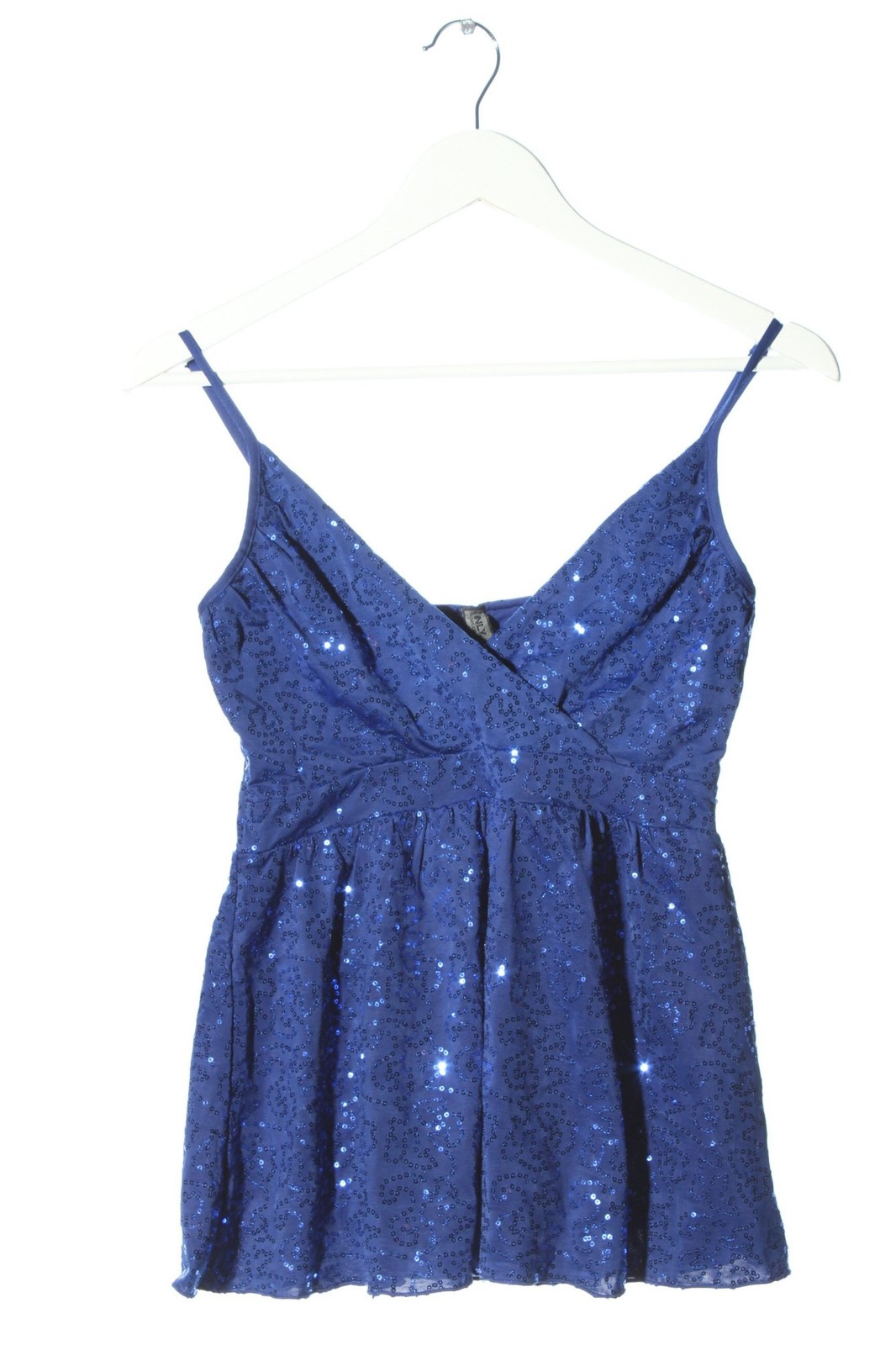 ONLY Spaghettiträger Top Damen Top Gr. DE 36 blau Casual-Look