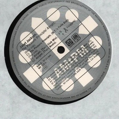 Janet Jackson The Pleasure Principle (The Danny Tenaglia Mixes) / Alright (The