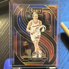 2025 Panini Select WNBA - Premier Level Sami Whitcomb #179 Red Blue Prizm /399