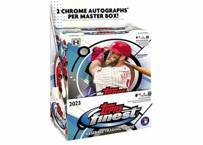 2023 Topps Finest MLB Baseball Hobby Box - Factory Sealed