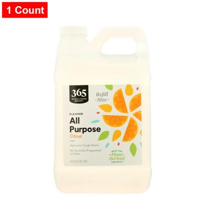 365 By WFM, All Purpose Citrus Cleaner, 64 Fl Oz - 1 Count
