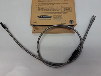 BANNER BA23S Bifurcated Fiber Optic Sensor NEW