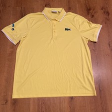 Lacoste Sport Miami Open Tennis Polo Big Croc Size 7