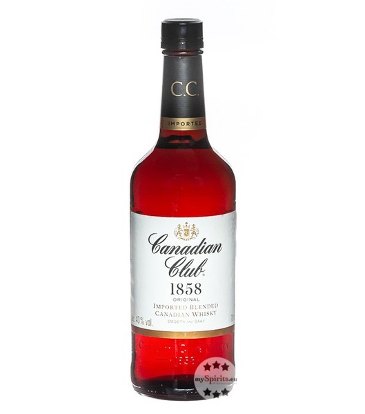 Canadian Club 1858 Original Imported Blended Canadian Whisky / 40 % Vol. / 0,7L-image