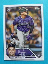 2023 Topps Update Series Sean Bouchard RC #US216 Colorado Rockies