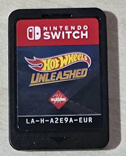 Hot Wheels Unleashed Game Cartridge Nintendo Switch Tested Working