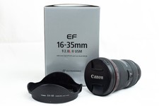 CANON EF 16-35mm f/2.8L II USM Lens with Hood, Original Box, Excellent