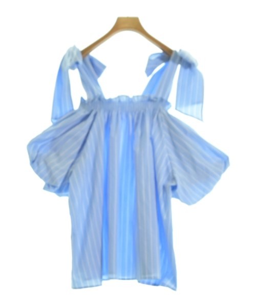 NATURAL BEAUTY BASIC Blouses Light bluexWhite(Str… - image 2