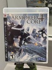 NO GAME Armored Core 4 Sony PlayStation 3, 2007 PS3 Case  Manual Only