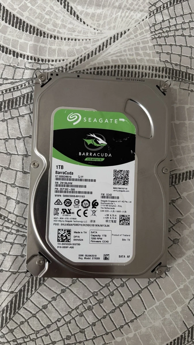 Disque Dur Interne Seagate Barracuda 40 Go – ST340014AS – SATA – 3.5'' – Occasion