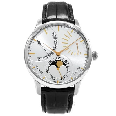 Maurice Lacroix Watch Masterpiece Phases de Lune MP6528 - Inventory 7909 43mm