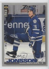 1995-96 Upper Deck Collector's Choice Player's Club Kenny Jonsson #137 1m8