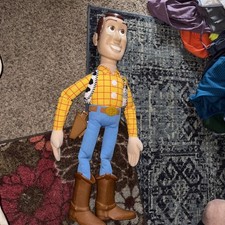 Disney Pixar TOY STORY Giant Jumbo WOODY - 30  Huge Plush Doll no hat