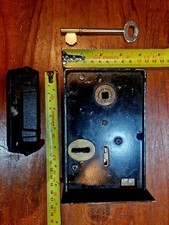 Antique Union Rim Lock – Made in England – Complete & Working