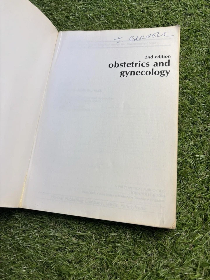 Vintage Book (Obstetrics and Gynecology) By William W.Beck,Jr English Flaw - Image 4 of 4