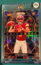 2024 Panini Prizm - Prizmatic Jayden Daniels #3 Green Prizm (RC)