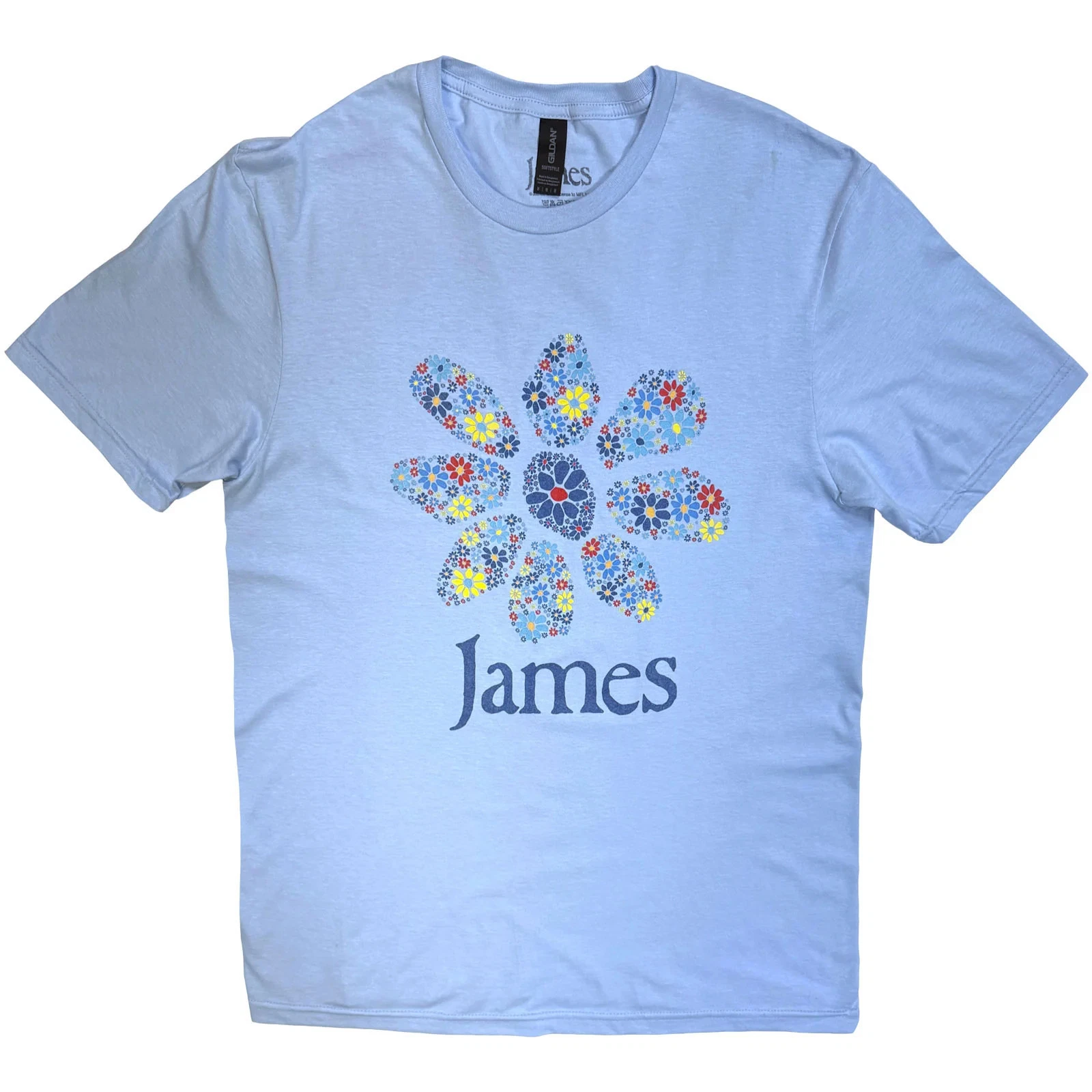James T-Shirt: Multiple Daisy Logo (Light Blue) OFFICIAL NEW
Opens in a new window or tab