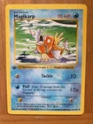 Pokemon Cards TCG Magikarp 1st edition Base Set Shadowless  35/102 NM / M WOTC