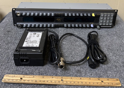 Telex RTS KP-32 Intercom Panel w/ Adapter & Power Cord (As Is)