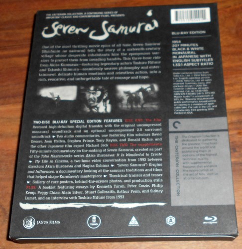 Seven Samurai - The Criterion Collection - Blu-ray - Bild 2 von 2